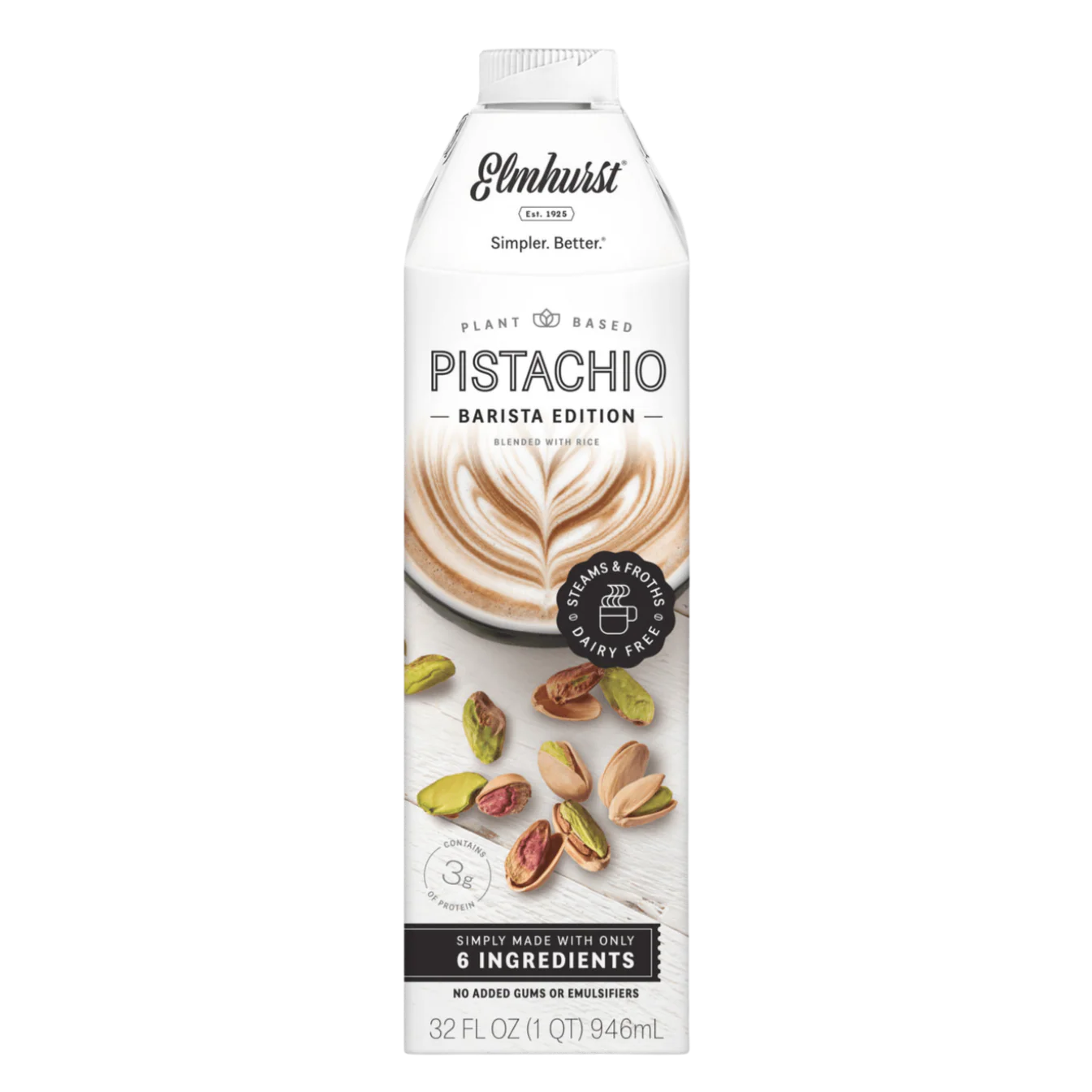 Elmhurst - Plant-Based BARISTA Nut Milk - Image 3