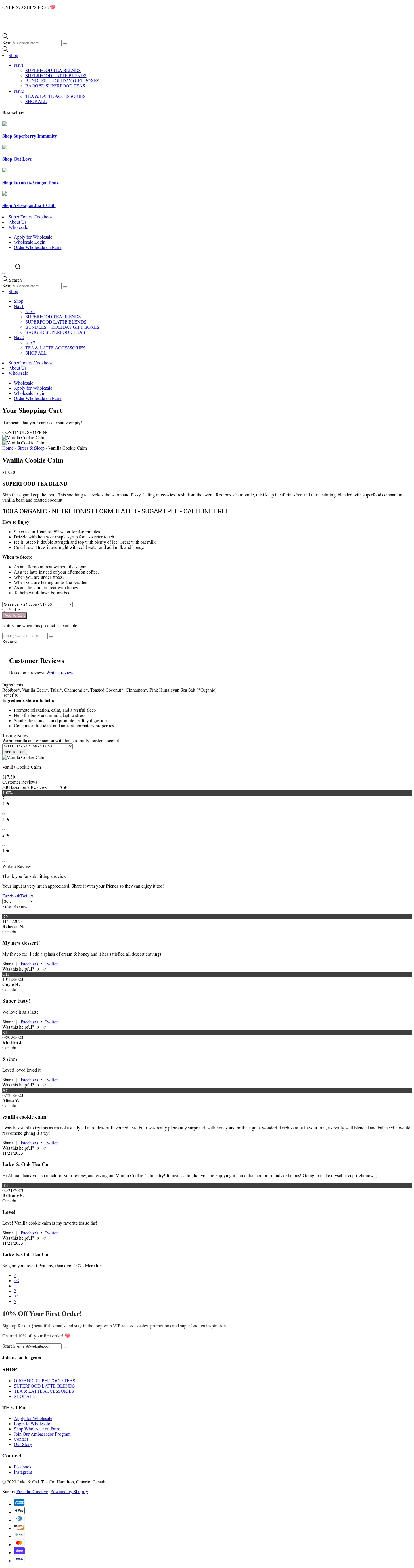 Lake & Oak - Loose-Leaf Superfood Tea Jars - Image 9