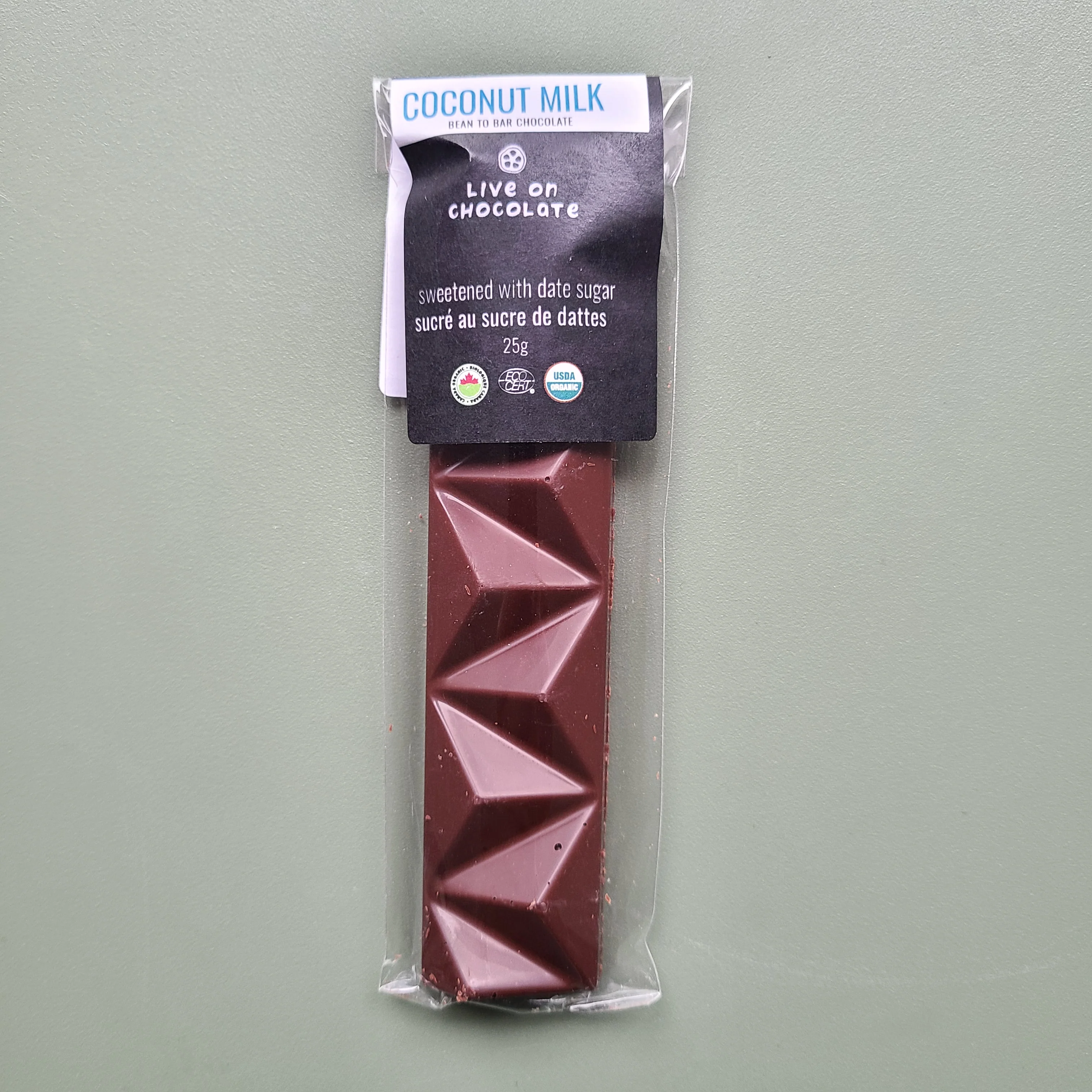 Live on Chocolate - Coconut Milk Chocolate - Image 3