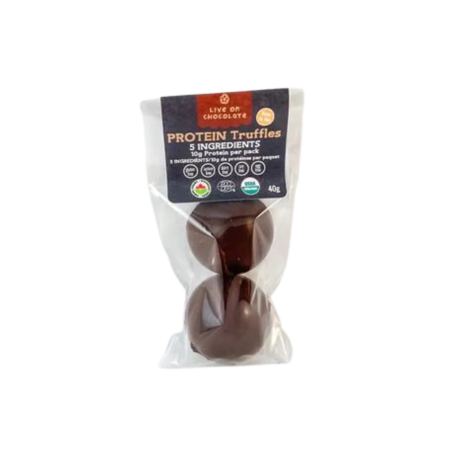 Live on Chocolate - Protein Truffles (2 per package) - Image 3